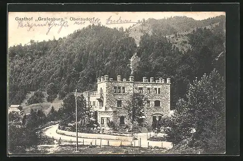 AK Oberaudorf, Gasthof Grafenburg