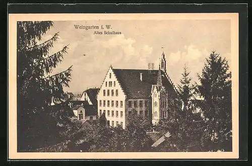 AK Weingarten i. W., Altes Schulhaus