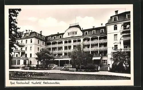 AK Bad Reichenhall, Blick auf das Kurhotel Axelmannstein