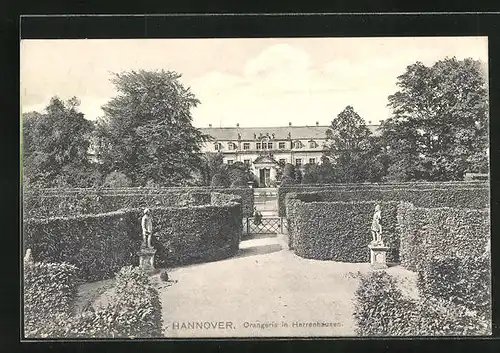 AK Hannover, Orangerie in Herrenhausen