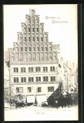 AK Hannover, Ansicht des Alten Hauses