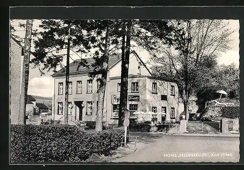 AK Kall /Eifel, Hotel Felsenkeller