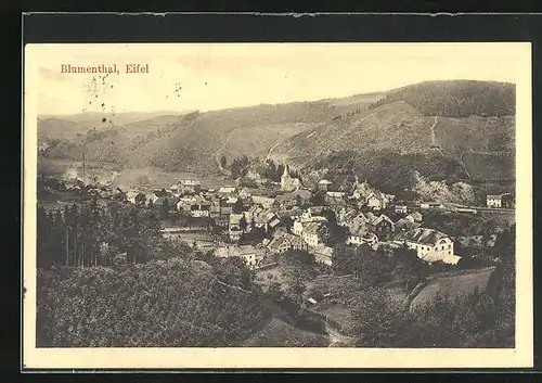 AK Blumenthal /Eifel, Gesamtansicht des Ortes