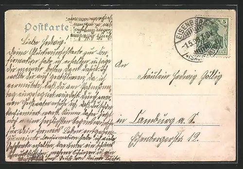 AK Eisenberg i. Th., Pfarrmühle, Froschmühle, Walkmühle, Naupoldsmühle