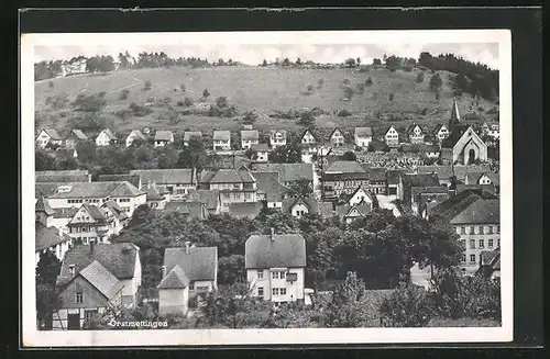 AK Onstmettingen, Blick über Dächer