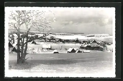 AK Zinnwald /Erzgebirge, Wintersportplatz