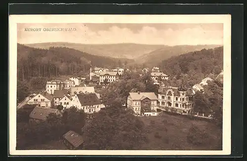 AK Obereichwald, Häuser aus dem Ort