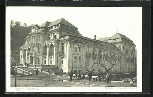 AK Teplitz Schönau / Teplice, Kaiserin Elisabeth-Bad