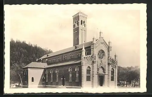 AK Dubí, Kirche Haupteingang