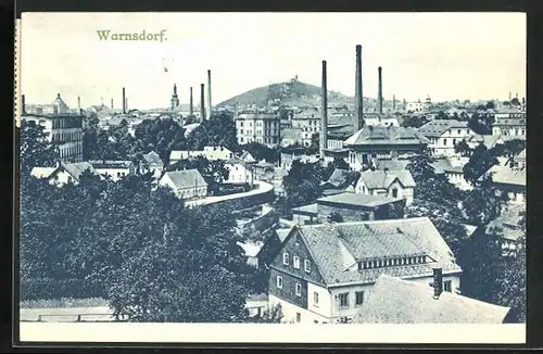 AK Warnsdorf / Varnsdorf, Panorama