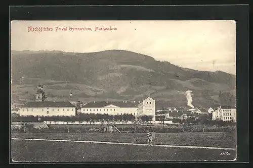 AK Mariaschein, Bischöfliches Privat-Gymnasium