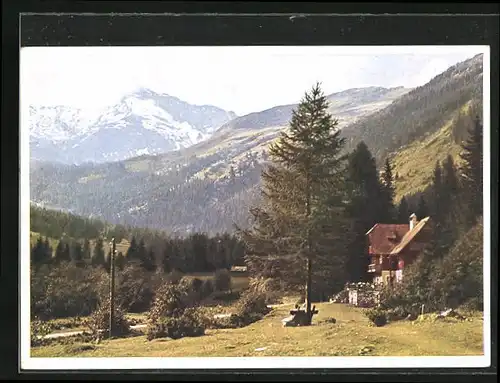 AK Mallnitz, Alpen-Gasthaus Gutenbrunn