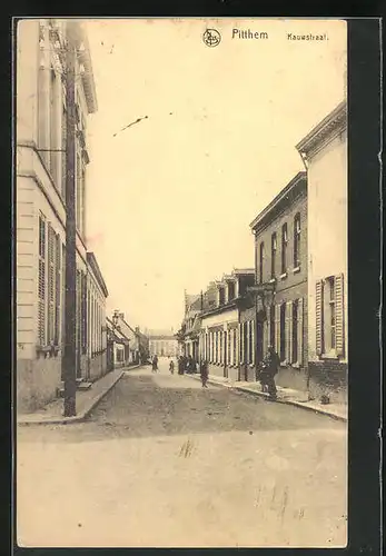 AK Pitthem, Kauwstraat, Strassenpartie