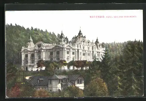AK Marienbad, Hotel Schloss Miramonti