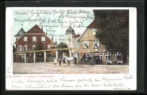 AK Eutin, Voss-Haus, Vorderansicht