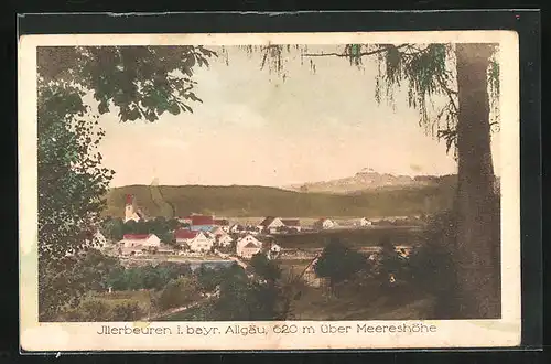 AK Illerbeuren i. bayr. Allgäu, Teilansicht