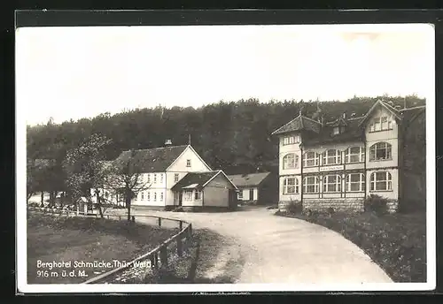 AK Gehlberg /Thür. Wald, Berghotel Schmücke