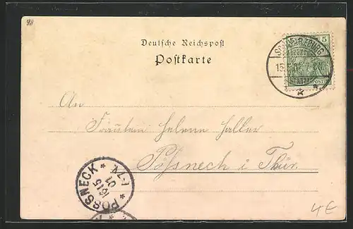 AK Schwarzburg, Schloss von Helenensitz