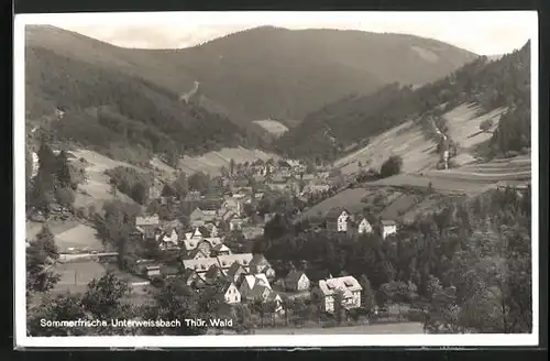 AK Unterweissbach /Thür. Wald, Teilansicht