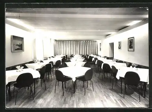 AK Cunewalde /Löbau, FDGB-Erholungsheim Georgi Dimitroff, Speisesaal