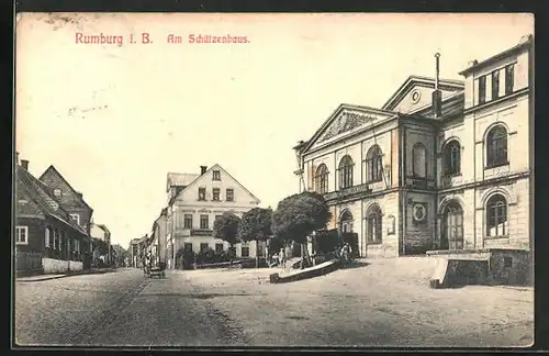 AK Rumburg / Rumburk, Partie am Schützenhaus