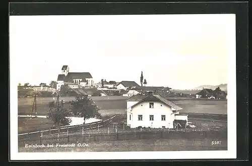 AK Reinbach /Freistadt, Teilansicht des Ortes