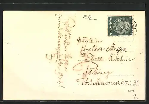 AK Stroheim, Ruine Schaumburg, Mairhofberg-Warte