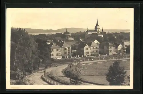 AK Rokycany, Strassenpartie am Ortrand