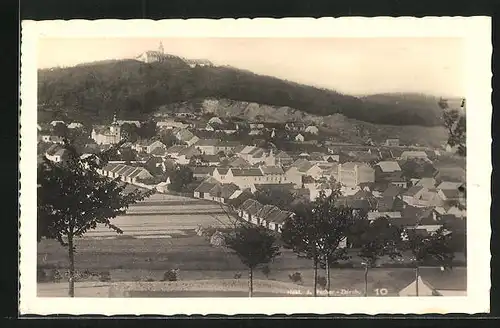 AK Zbiroh, Ortsansicht mit Schloss