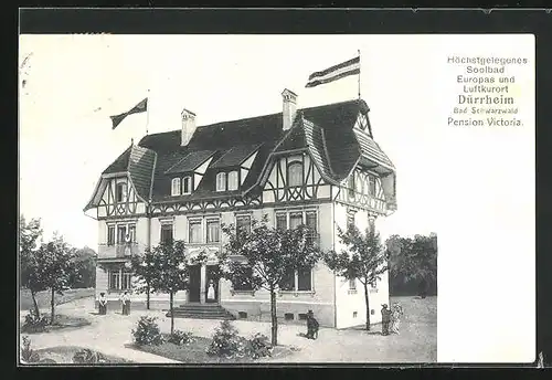 AK Dürrheim, Hotel Victoria, Soolbad und Luftkurort