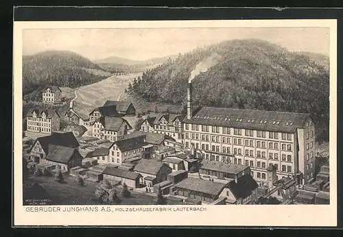 AK Lauterbach, Gebrüder Junghans AG, Holzgehäusefabrik