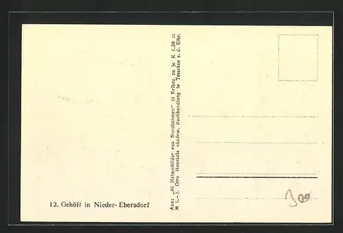 AK Nieder-Ebersdorf, Gehöft