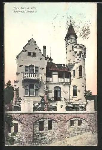 AK Bodenbach /Elbe, Schäferwand-Bergschloss