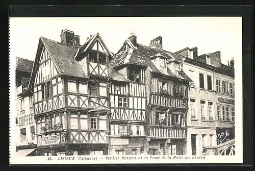 AK Lisieux, Vieilles Maisons de la Place de la Halle au Beurre, Restaurant, Cafe
