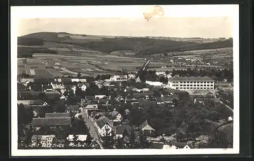 AK Zeleznice, Ortsansicht mit Umgebung