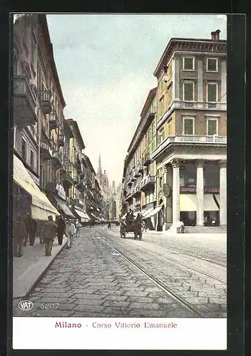 AK Milano, Corso Vittorio Emanuele