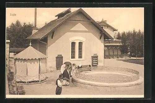 AK Ilidze, Frauen am Brunnen