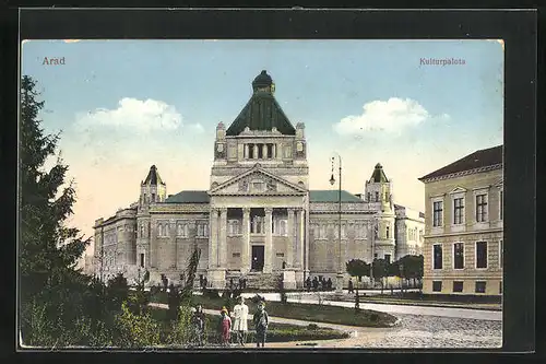 AK Arad, Kulturpalota, Rathausplatz