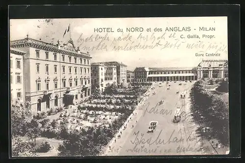 AK Milan, Hotel du Nord et des Anglais