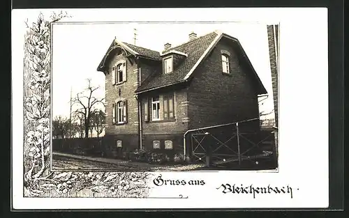 AK Bleichenbach, Wohnhaus aus Ziegelsteinen