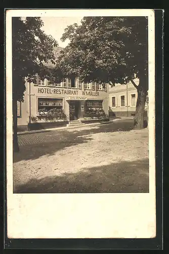 AK Bad Dürkheim /Pfalz, Hotel-Restaurant Müller