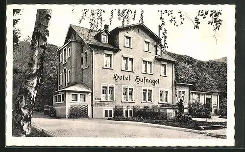 AK Seeheim /Bergstrasse, Hotel Hufnagel