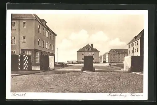 AK Stendal, Kantine Otto Lens in der Hindenburg Kaserne