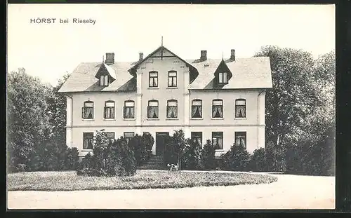 AK Hörst /Rieseby, Grosses Haus