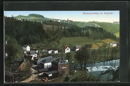 AK Rentzschmühle im Elstertal, Teilansicht