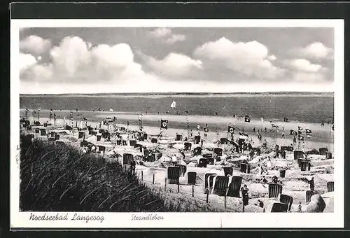 AK Langeoog, Strandleben, n