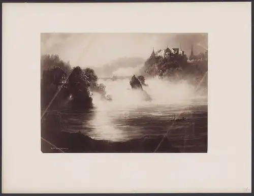 Fotografie unbekannter Fotograf, Ansicht Lindau, Ortschaft vom Hoyerberg gesehen, Grossformat 37 x 29cm