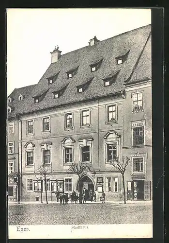 AK Eger, Blick aufs Stadthaus