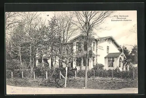 AK Schuchardt-Koserow, Pensionat Villa Schöneck