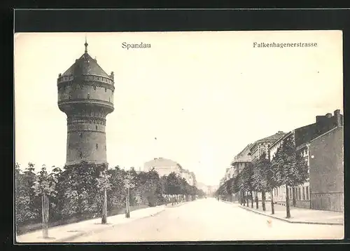 AK Spandau, Turm an der Falkenhagenerstrasse